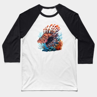 Lionfish Baseball T-Shirt